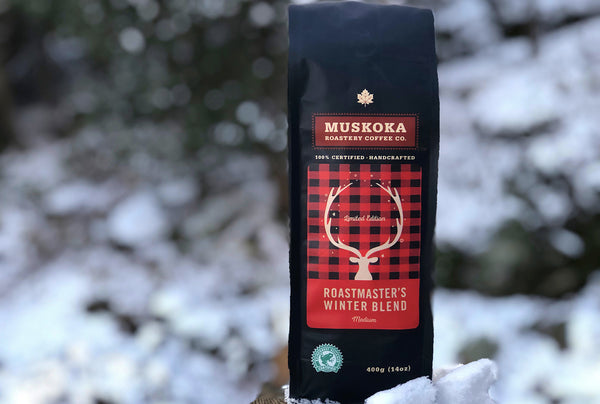 roastmaster's winter blend limited edition coffee