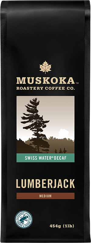 Load image into Gallery viewer, Medium roast coffee. Canadian Coffee. Best Canadian Coffee. Whole Bean + Ground Coffee. Swiss Water Decaf Coffee. 