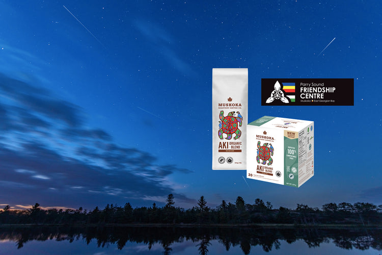 Aki organic blend and parry sound friendship centre partnership