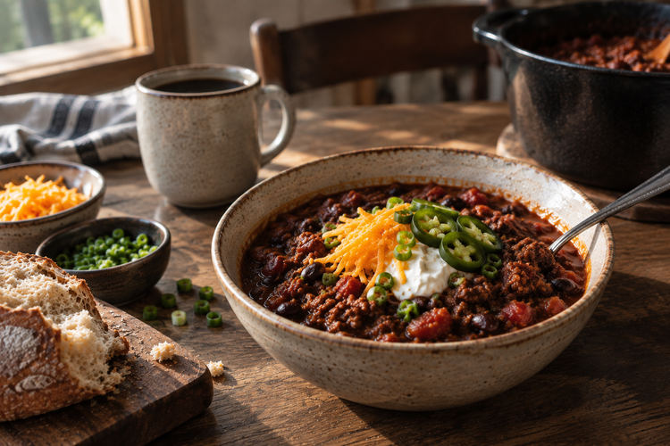 Black Bear Coffee Chili