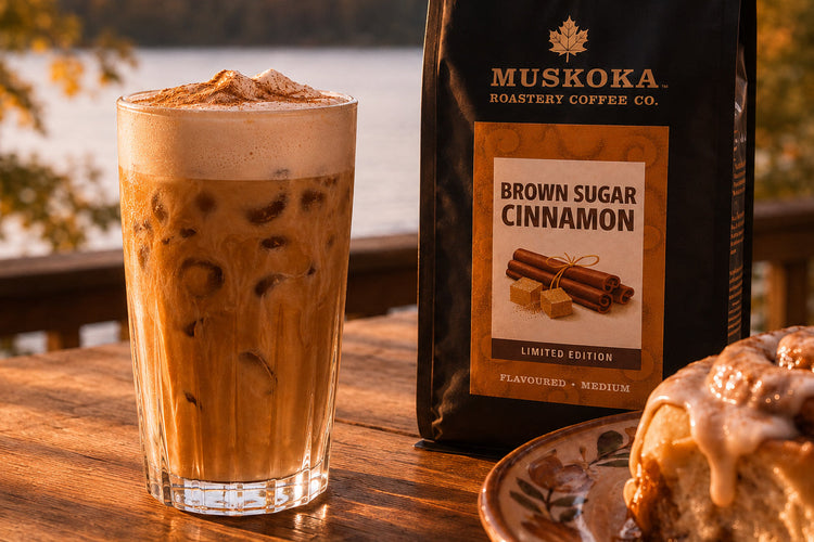 Cinnamon Roll Cold Foam Iced Coffee