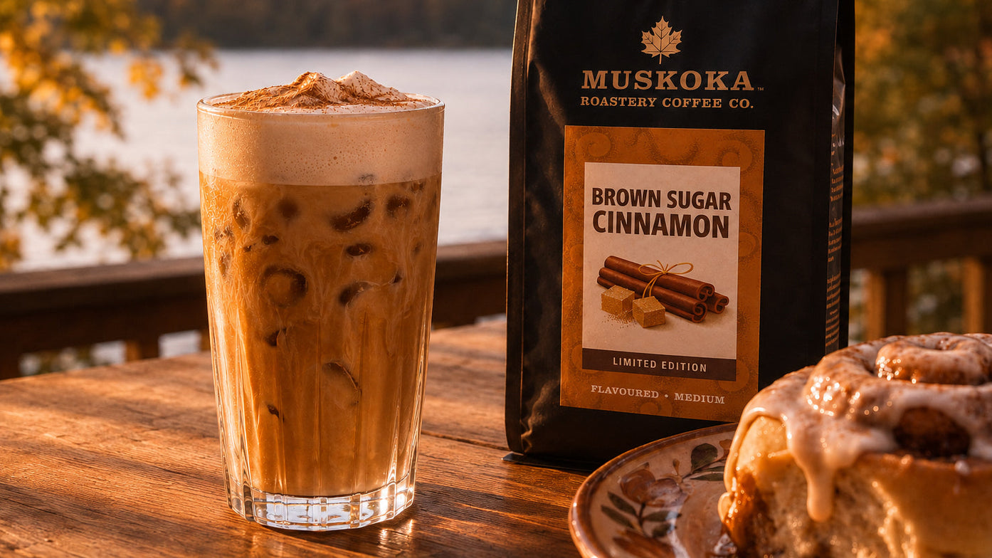 Cinnamon Roll Cold Foam Iced Coffee