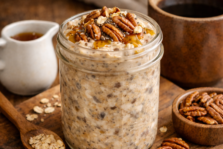 Muskoka Maple Overnight Oats