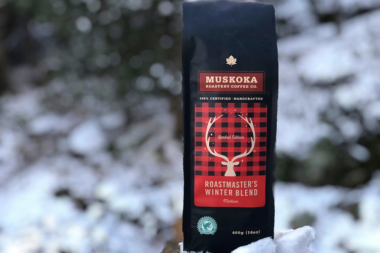 roastmaster's winter blend limited edition coffee