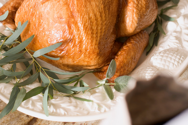 Muskoka Roastery Black Bear coffee lacquered Sage Turkey with Redeye Gravy