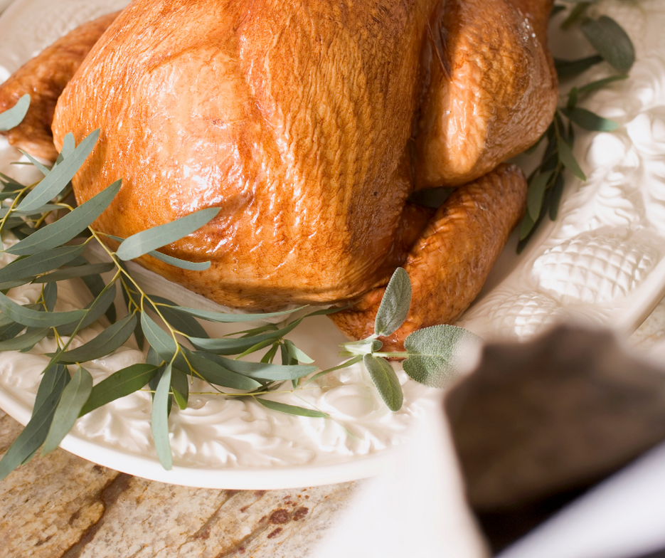 Muskoka Roastery Black Bear coffee lacquered Sage Turkey with Redeye Gravy