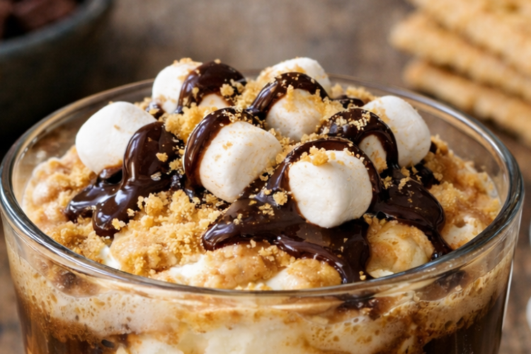 Campfire S'mores Affogato