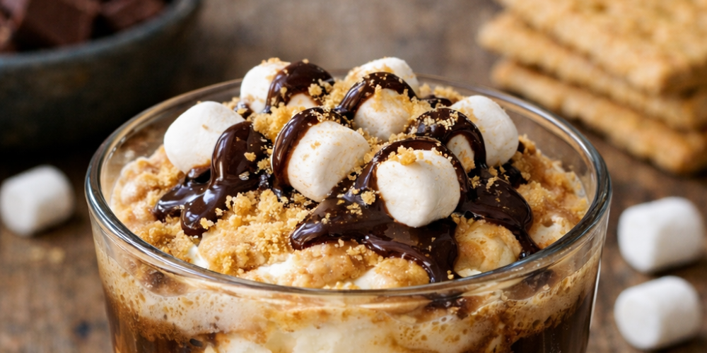 Campfire S'mores Affogato