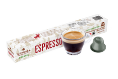 Capsule d'espresso biologique