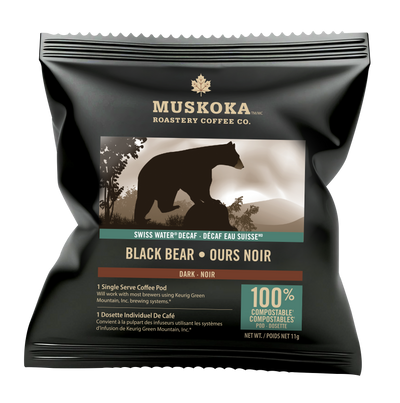 Decaf Individually Wrapped Black Bear