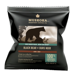 Individually Wrapped Black Bear Decaf
