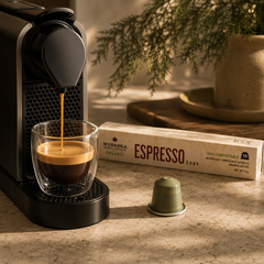 Capsule d'espresso biologique