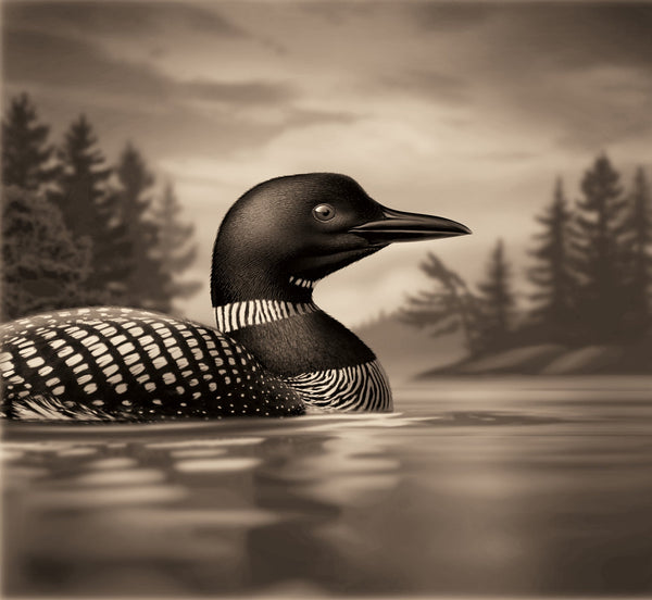 Mélange appel du huard pour le petit-déjeuner