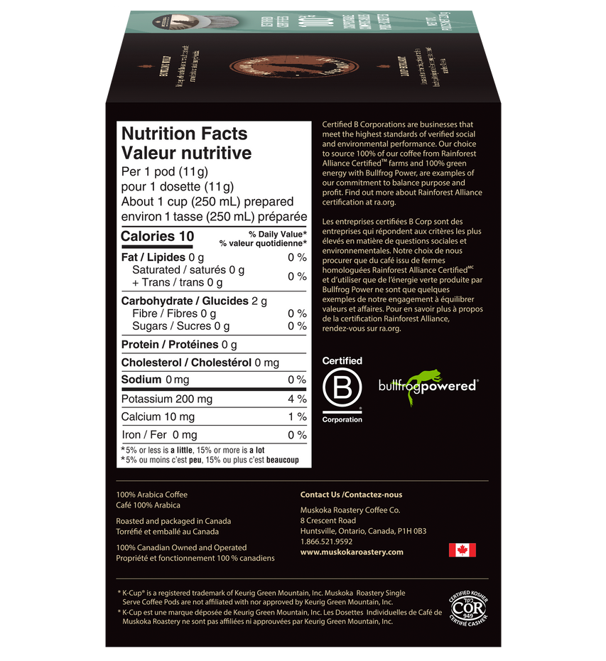 Charger l&#39;image dans la galerie, Best Canadian Coffee. Medium Roast Coffee. Dark Roast Coffee. 100% compostable pods