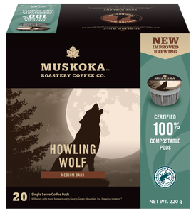 Best Canadian Coffee. Medium Roast Coffee. Dark Roast Coffee. 100% compostable pods