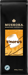 S'mores flavoured coffee. Natural Flavour. Canadian Coffee. 100% Canadian Company. Best coffee. 